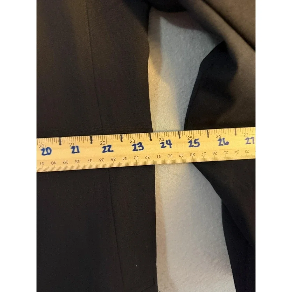 Joseph & Feiss International Blazer Sport Coat Mens 50L Blue Gold Button Jacket